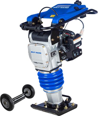 بيلت هارد 3500 رطل، جاك القفز يعمل بالغاز، مع محرك هوندا GX100 98cc 3HP رباعي الأشواط، 26 بوصة أقصى عمق للضغط، جاك القفز للضغط للتربة والحصى والأساسات in Kuwait