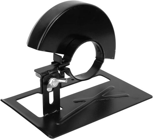 Electric Angle Grinder Stand Holder Adjustable Metal Bracket with Safety Cover Heavy Duty Cutting Base for Woodworking Metal Cutting DIY Projects 90x138mm (Angle grinder balance seat) in Saudi Arabia