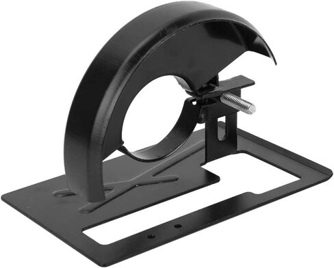 Electric Angle Grinder Stand Holder Adjustable Metal Bracket with Safety Cover Heavy Duty Cutting Base for Woodworking Metal Cutting DIY Projects 90x138mm (Angle grinder balance seat) in Kuwait