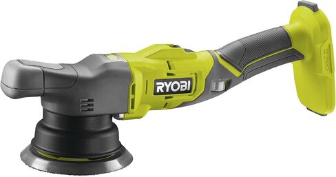 RYOBI 18 V ONE+ جهاز تلميع غريب الأطوار لاسلكي PRO R18P-0 لوحة تلميع 125 مم in Kuwait