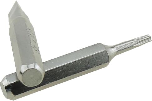 RLECS 12PCS Length 28mm Silver S2 Chrome Molybdenum Steel Special Shaped S2 Screwdriver Insert Drill Bit U2.6 Type Suitable for Home Repair DIY Projects Electronic Maintenance Installation in Kuwait