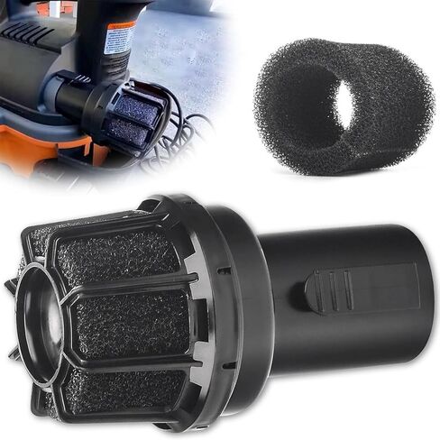 CMXZVBE38660 مناسب لموزع كاتم الصوت لمتجر الحرفيين وأجزاء Vac وملحقات Ridgid، فلتر عادم ناشر كاتم الصوت 2-1/2 بوصة لتشغيل أكثر هدوءًا in Kuwait