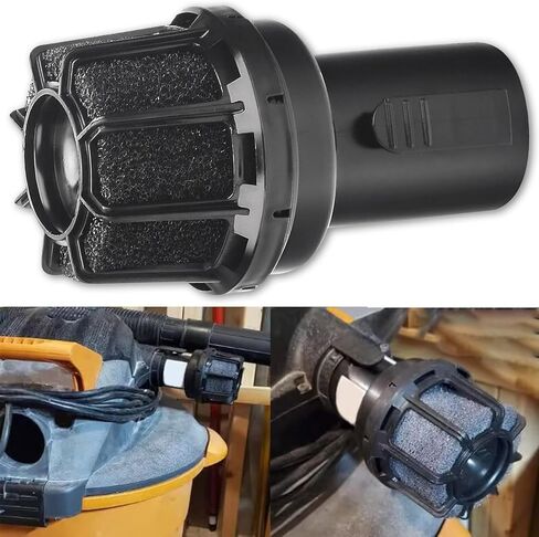 CMXZVBE38660 مناسب لموزع كاتم الصوت لمتجر الحرفيين وأجزاء Vac وملحقات Ridgid، فلتر عادم ناشر كاتم الصوت 2-1/2 بوصة لتشغيل أكثر هدوءًا in Kuwait