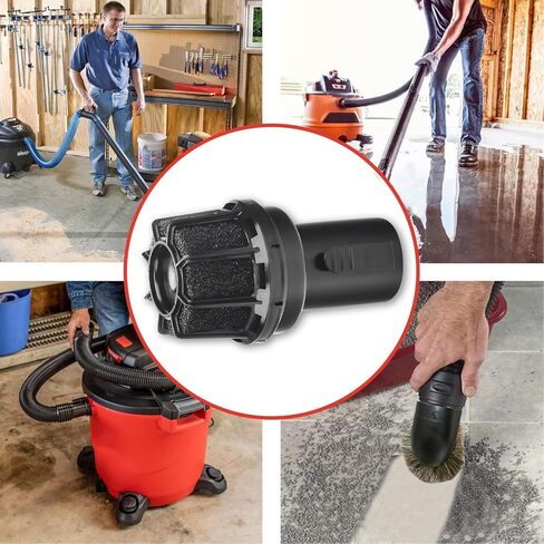 CMXZVBE38660 مناسب لموزع كاتم الصوت لمتجر الحرفيين وأجزاء Vac وملحقات Ridgid، فلتر عادم ناشر كاتم الصوت 2-1/2 بوصة لتشغيل أكثر هدوءًا in Kuwait