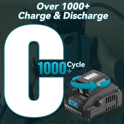 18 Volt Lithium-Ion 6.0Ah Battery Replacement for Makita 18V Battery BL1860B, 2-Pack in Saudi Arabia