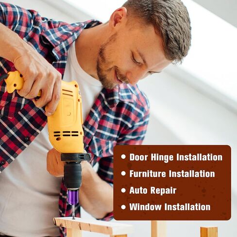 Magnetic Screw Ring: 1/4 Inch (6.35mm) Universal Detachable Drill Bit Magnetizer, Strong Magnetic Adhesion Prevents Screw Drop for Hex Screwdriver and Power Bits (6 Pcs) in Saudi Arabia