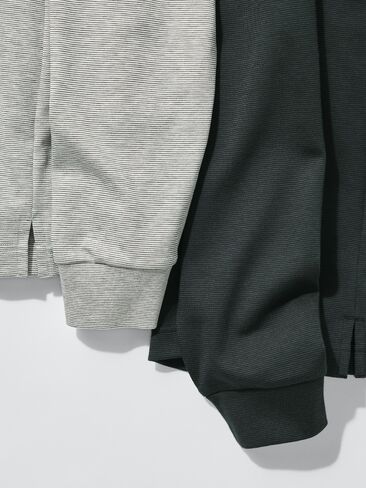 تي شيرت مخطط من القطن من Uniqlo AIRism in Kuwait