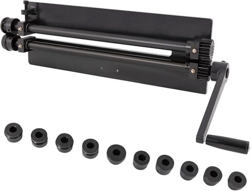 Metal Bead Roller, 18Inch Sheet Metal Bead Roller Machine with 6 Sets Dies Metal Rotary Forming Machine Bead Roller Tool 1.2mm/18Ga in Kuwait