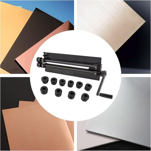 Metal Bead Roller, 18Inch Sheet Metal Bead Roller Machine with 6 Sets Dies Metal Rotary Forming Machine Bead Roller Tool 1.2mm/18Ga in Kuwait
