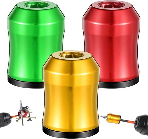 3 PCS Magnetic Screw Holder, Magnetic Screw Ring for Power Drill Bits, Hex Screwdrivers, Impact Wrench, Removable Bit Magnetizer Ring for Mechanics, Carpenter, DIY Repairs in Kuwait