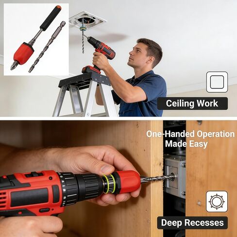 Red Black Screwdriver Magnetizer Ring Magnetic Bit Holder Woodworking Accessory Hand Tool Catch Fastener 28 Millimeters (Pack of 3) in Kuwait