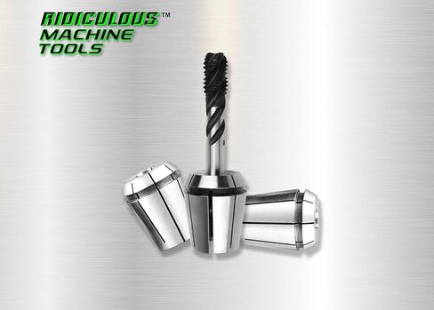 كوليت 1/4 بوصة ER 25 عالي الدقة مع تصميم قفل خاص (0.0003 بوصة - 0.0004 بوصة T.I.R.) Machinist Choice™ in Kuwait