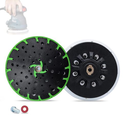 [6 بوصة] ورق صنفرة صلب 202460 متوافق مع Festool، وسادة صنفرة لآلة الصنفرة ETS EC150/3 EQ، ETS EC 150/5 EQ، ETS 150/3 EQ، ETS 150/5 EQ Sander، فتحة 17/49 (صلبة) in Kuwait