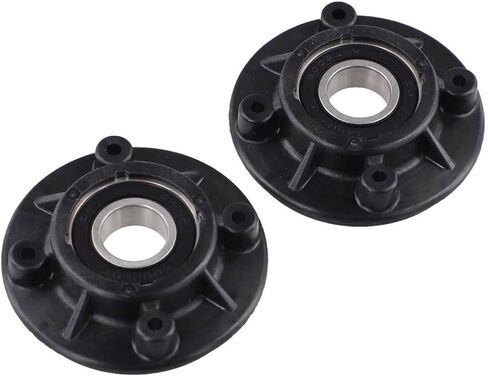 2-Pack N329082 مبيت محمل الصنفرة المداري العشوائي، متوافق مع DWE6421، DWE6423، DCW210، قطع غيار بلاستيكية سوداء للأدوات الكهربائية in Kuwait