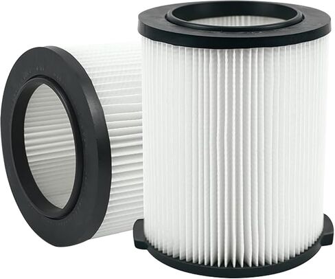 فلتر بديل رطب أو جاف ATXKXE VF4000 للمكانس الكهربائية سعة 5-20 جالون WD5500 WD0671 WD6425 WD7000 WD1280 WD1851 WD1680 WD1956 RV2400A، مرشح VF4000، عبوة من قطعتين in Kuwait