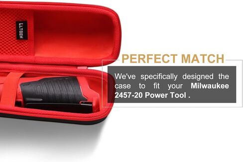 LTGEM Case Compatible with Milwaukee 2457-20/2456-20/2566-20 M12 Cordless Ratchet and Milwaukee 2486-20 Die Grinder(Case Only) in Kuwait