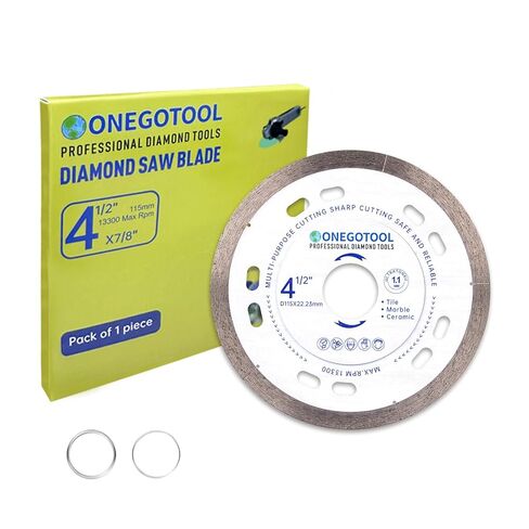 3Pcs 4-1/2 inch Tile Cutter Diamond Saw Blades for Angle Grinder Super Thin Indestructible Disc for Cutting Porcelain Ceramic Granite Marble. in Saudi Arabia