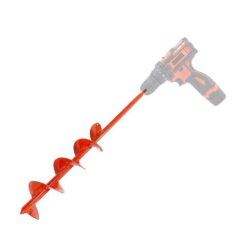 12 "x 3" اوجير مثقاب 3/8 "عرافة محرك حديقة النبات مثقاب لمبة الفراش الزهور زراعة اوجير in Kuwait