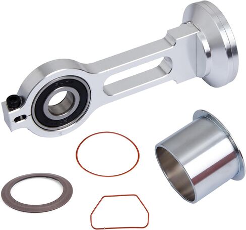 طقم مكبس ضاغط KK-4835 مع قضيب توصيل، ومحمل مكبس، بديل لكابل Sears Craftsman Porter، مضخة ضاغط هواء خالية من الزيت من Dewalt Devildis KK-4835 KK-5081 A02743 in Kuwait