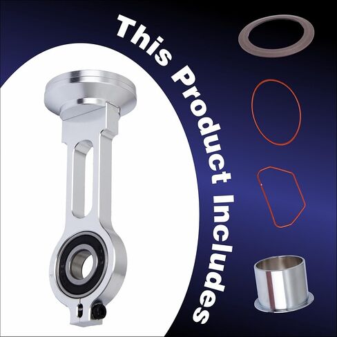 طقم مكبس ضاغط KK-4835 مع قضيب توصيل، ومحمل مكبس، بديل لكابل Sears Craftsman Porter، مضخة ضاغط هواء خالية من الزيت من Dewalt Devildis KK-4835 KK-5081 A02743 in Kuwait
