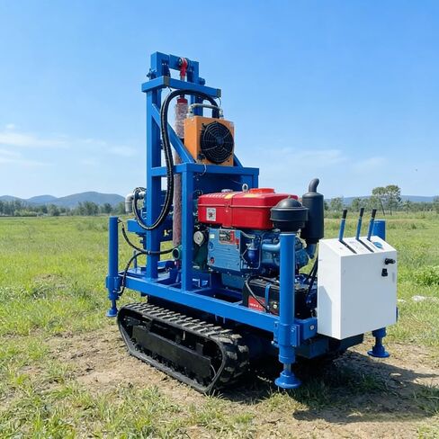 150M 300M Portable Water Well Drilling Rig Machine Mini Mobile Hydraulic Borehole Drilling Machine for Small Scale Exploration, Home Use in Kuwait