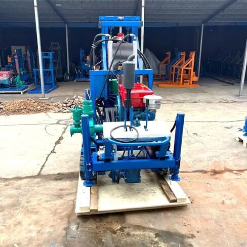 150M 300M Portable Water Well Drilling Rig Machine Mini Mobile Hydraulic Borehole Drilling Machine for Small Scale Exploration, Home Use in Kuwait