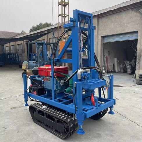 150M 300M Portable Water Well Drilling Rig Machine Mini Mobile Hydraulic Borehole Drilling Machine for Small Scale Exploration, Home Use in Kuwait