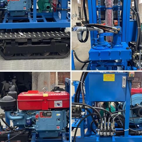 150M 300M Portable Water Well Drilling Rig Machine Mini Mobile Hydraulic Borehole Drilling Machine for Small Scale Exploration, Home Use in Kuwait