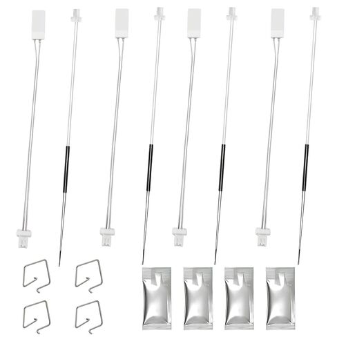 4 قطع 0.4 مم U1 Hotend لـ Snapmaker U1، Hotend سيراميك مع فوهة فولاذية صلبة، تصميم مانع للتسرب، يتضمن 4 جوارب سيليكون، فرشاة تنظيف الفوهة و4 وسادات مضادة للتدفق الزائد in Saudi Arabia
