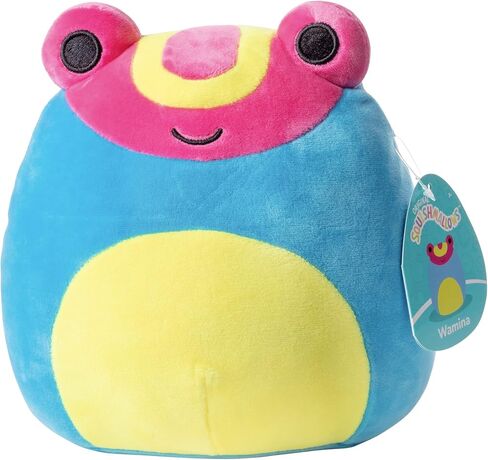 Squishmallows Original مقاس 8 بوصات Doxl The Rainbow Frog - Jazwares Plush الرسمية - لعبة حيوانات ناعمة ومحشوة بالضفادع - أضف إلى فريقك - هدية للأطفال والبنات والفتيان in Saudi Arabia