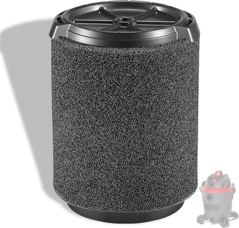 استبدال فلتر VF5000 لRidgd Shop Vac 5-20 جالون للمكانس الرطبة/الجافة، فلتر مكنسة كهربائية مطوي من 3 طبقات لـ WD1450 WD0970 WD1270 WD09700 WD06700 WD1680 WD1851 WD1680 RV2400A in Kuwait