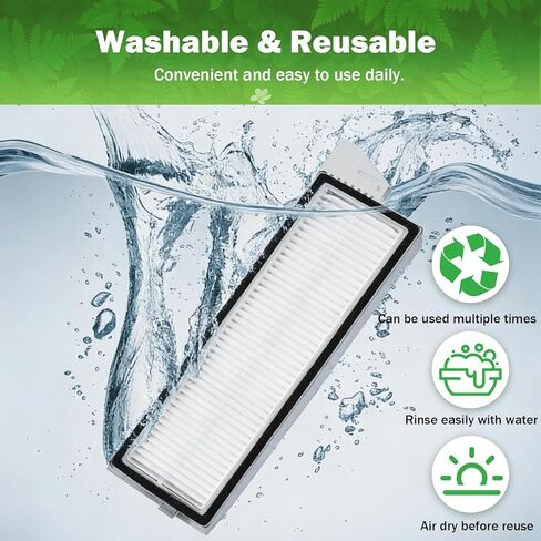 HEPA Filter for Roborock S8 MaxV Ultra / S8 Max Ultra Robot Vacuum Cleaner Replacement Filter Accessories, 4-Pack in Kuwait