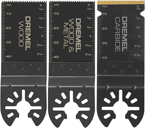 مجموعة متنوعة من الشفرات المتأرجحة متعددة المهام من Dremel MM488B، شفرات منشار قطع متساطح عالمية in Kuwait