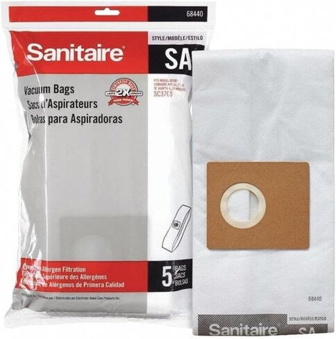 أكياس غبار Sanitaire Style SA للاستعمال مرة واحدة لـ SC3700A، 5/عبوة/كرتون in Kuwait