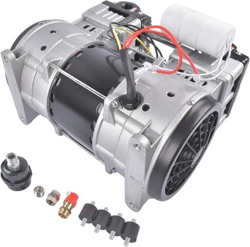 110 Volts 2 HP Electric Air Compressor 15 Amps SP-9421, SP9421 24 Gallons Ultra Quiet and Oil-Free Pump/Motor Mixizap in Saudi Arabia