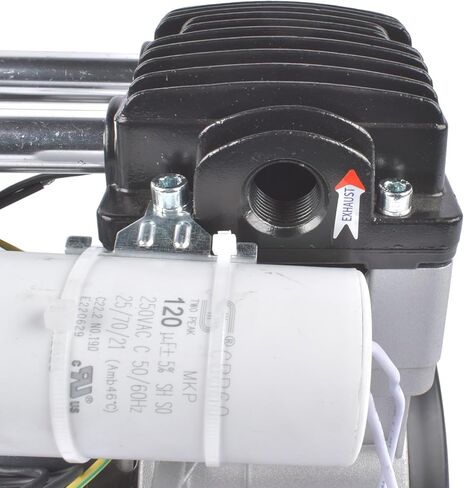 110 Volts 2 HP Electric Air Compressor 15 Amps SP-9421, SP9421 24 Gallons Ultra Quiet and Oil-Free Pump/Motor Mixizap in Saudi Arabia