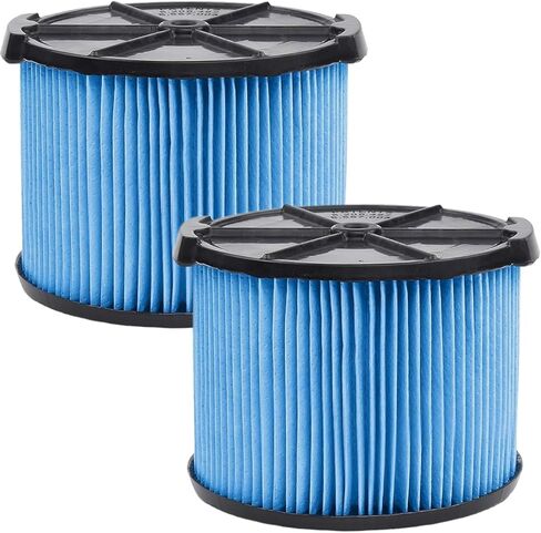 2 قطعة فلتر بديل VF3500 3 طبقات يناسب Ridgid WD3050 WD4070 WD4080 WD4522 4000RV 4500RV WD4050 Shop Vac 3-4.5 جالون مكانس كهربائية رطبة وجافة in Kuwait