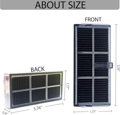 (12 حزمة) فلتر HEPA بديل لـ Dreame X40 Ultra، L10s Pro Ultra Heat، X30 Ultra، D30 Ultra، L10s Ultra Gen 2، L40 Ultra، Mova P50/P10 Series Robot Vacuums in Kuwait