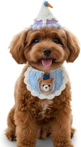 Handmade Cat Christmas Costume and Dog Christmas Bandanas,Knitted Dog Clothes,Adjustable Fit Five-Pointed Star Outfit,Birthday Decor for Cats Dogs,Funny Dog Clothes in Saudi Arabia