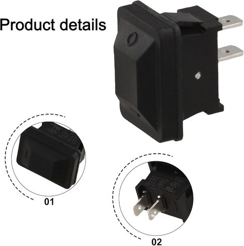 1 قطعة 656494-00 مفتاح تشغيل/إيقاف الطاقة لـ D26441، DW411، DWE6411، DWE6421، DWM120 Sander للاستبدال ° متوافق مع D26441-AR/B2/BR، D26451، DWE6420، DWE6423K in Kuwait