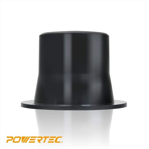 شفة مدخل منفذ الغبار POWERTEC 70298V، فتحة OD مقاس 2.5 بوصة للخرطوم المرن in Kuwait