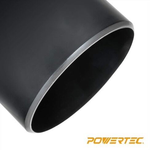 شفة مدخل منفذ الغبار POWERTEC 70298V، فتحة OD مقاس 2.5 بوصة للخرطوم المرن in Kuwait