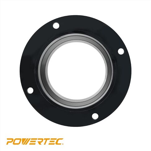 شفة مدخل منفذ الغبار POWERTEC 70298V، فتحة OD مقاس 2.5 بوصة للخرطوم المرن in Kuwait