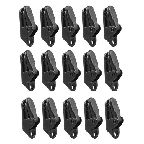 15pcs Outdoor Camping Tent Clips Windproof Plastic Awning Clamps Tent Fixing Clamps for Canopy Tarp Shelter in Kuwait