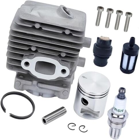 BG56 34mm Cylinder Piston Kit Fit for BG56 BG56C SH56 SH56C BG86 BG86C BR200 SH86 SH86C SR200 Blower OEM 42410201203 42410201204 in Kuwait