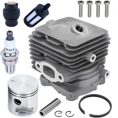 BG56 34mm Cylinder Piston Kit Fit for BG56 BG56C SH56 SH56C BG86 BG86C BR200 SH86 SH86C SR200 Blower OEM 42410201203 42410201204 in Kuwait