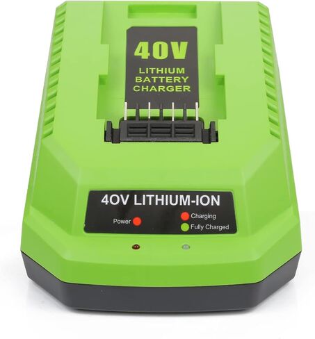 40V Charger Replacement for Greenworks 40V Battery Charger, Compatible with 40 Volt G-MAX Power Tools 29482 29252 20202 22262 29472 29462 (Not for 29662) in Kuwait