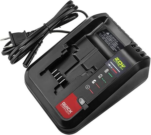 شاحن بطارية ليثيوم 20 فولت سريع متوافق مع بلاك اند ديكر LBXR20 LBXR2020 LB2X4020 وكابل بورتر بطارية ليثيوم 20 فولت PCC685L PCC680L PCC681L، PCC692L in Kuwait