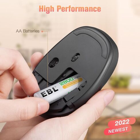 EBL 8 عبوات 2800 مللي أمبير Ni-MH AA بطاريات قابلة للشحن وشاحن بطارية AA AAA قابل لإعادة الشحن in Kuwait