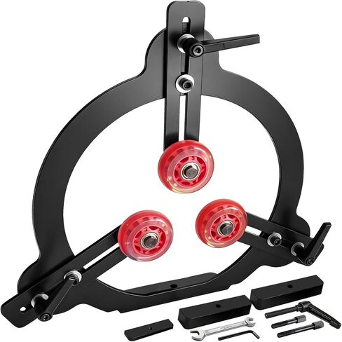 Woodturning Steady Rest for 12inch,14inch and 16inch Swing Size Lathe for Spindle Woodturning, 3-Point Adjustable Lathe Tool in Kuwait